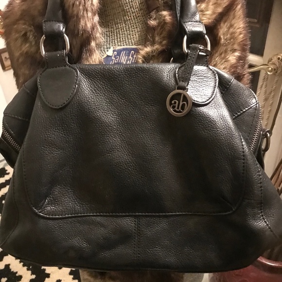 Aubrey Brooke Leather Satchel - Picture 1 of 3